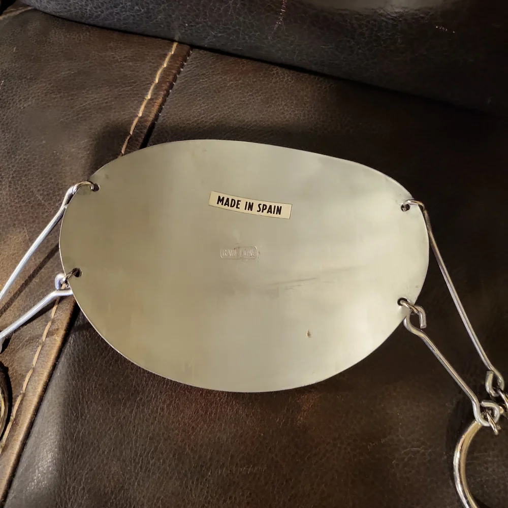 Vintage Belt Designed by Raul Leal, Signed 70s Steam Punk Made in Spain …